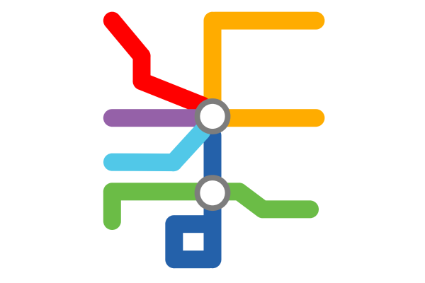 LA Metro Rail logo